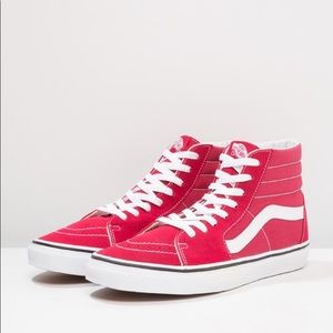 Red High Top Vans